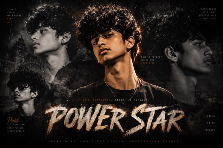 Ultra Cinematic Instagram Collage Poster Prompt (Creator Edit Style)